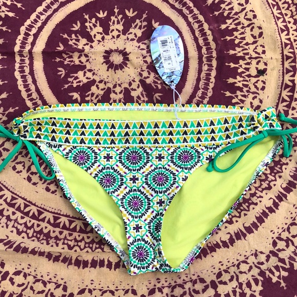 Prana Baja Bottom in Green Sundial - Picture 1 of 7